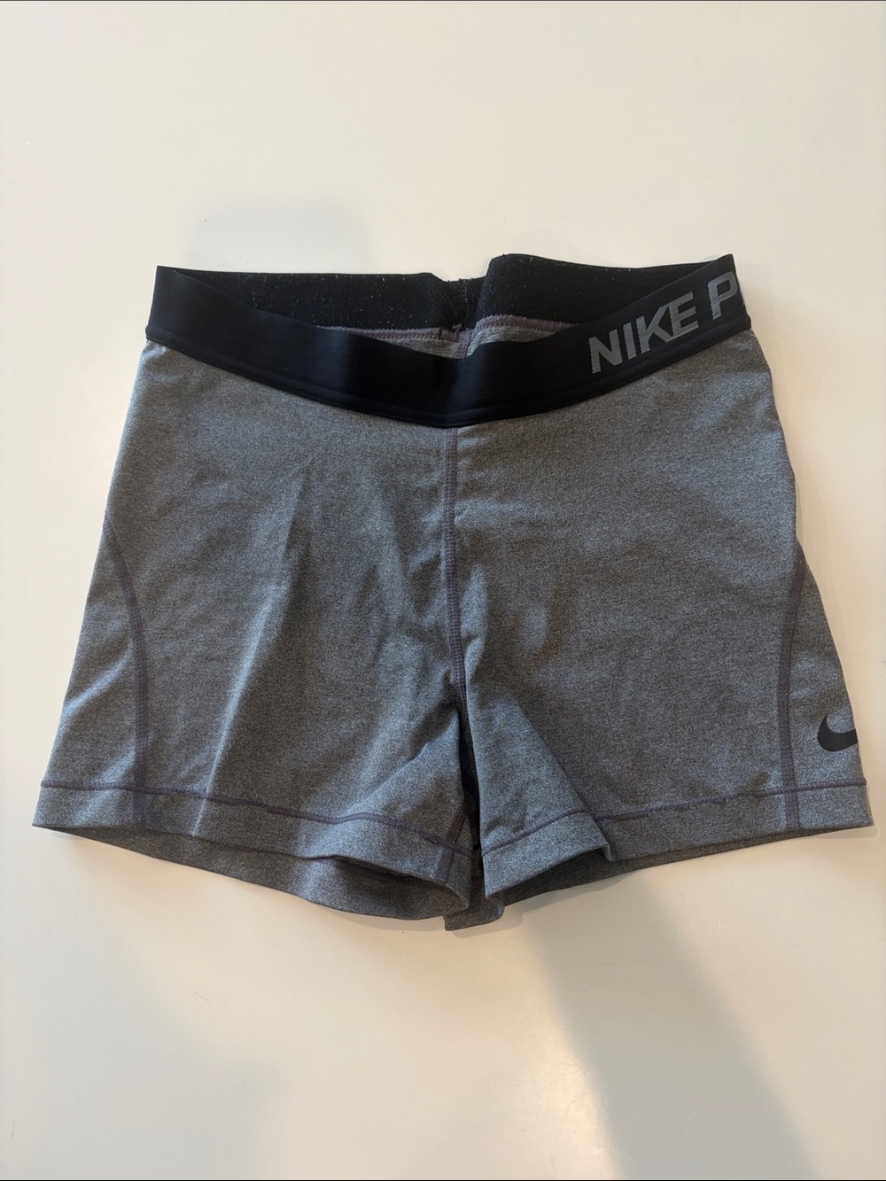 Nike Women's Gray Performance Compression Shorts